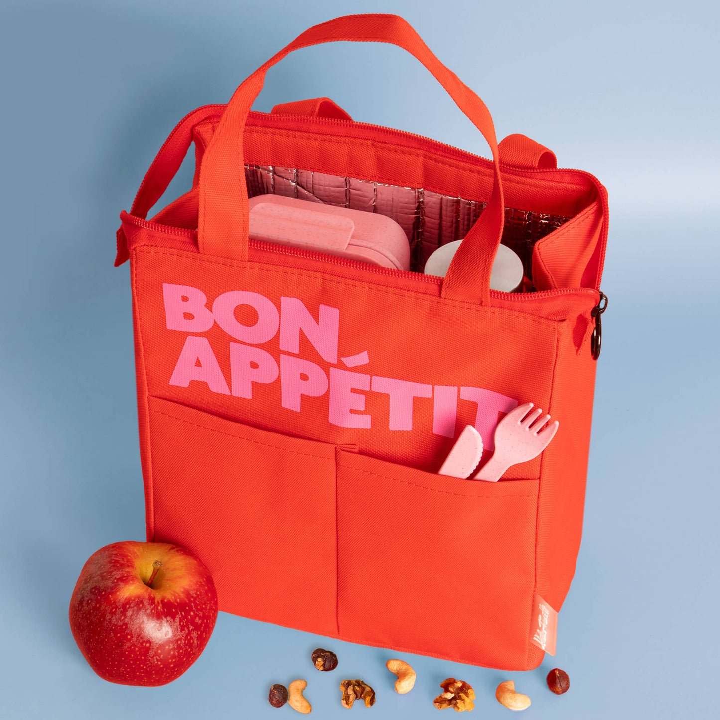 Bon Appetit Lunch Bag Red Lunch Bag