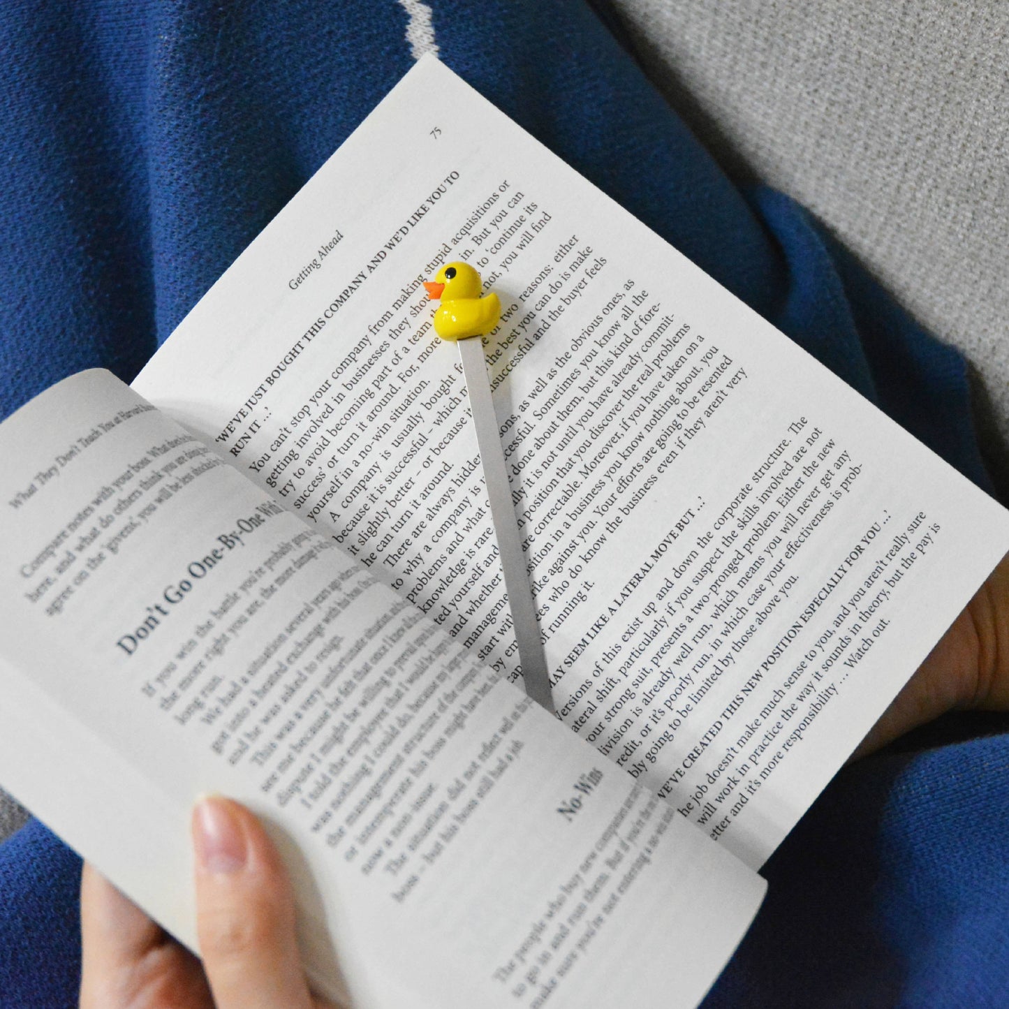 Yellow Duck Bookmark