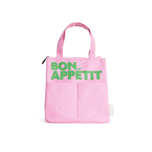 Bon Appetit Pink Lunch Bag