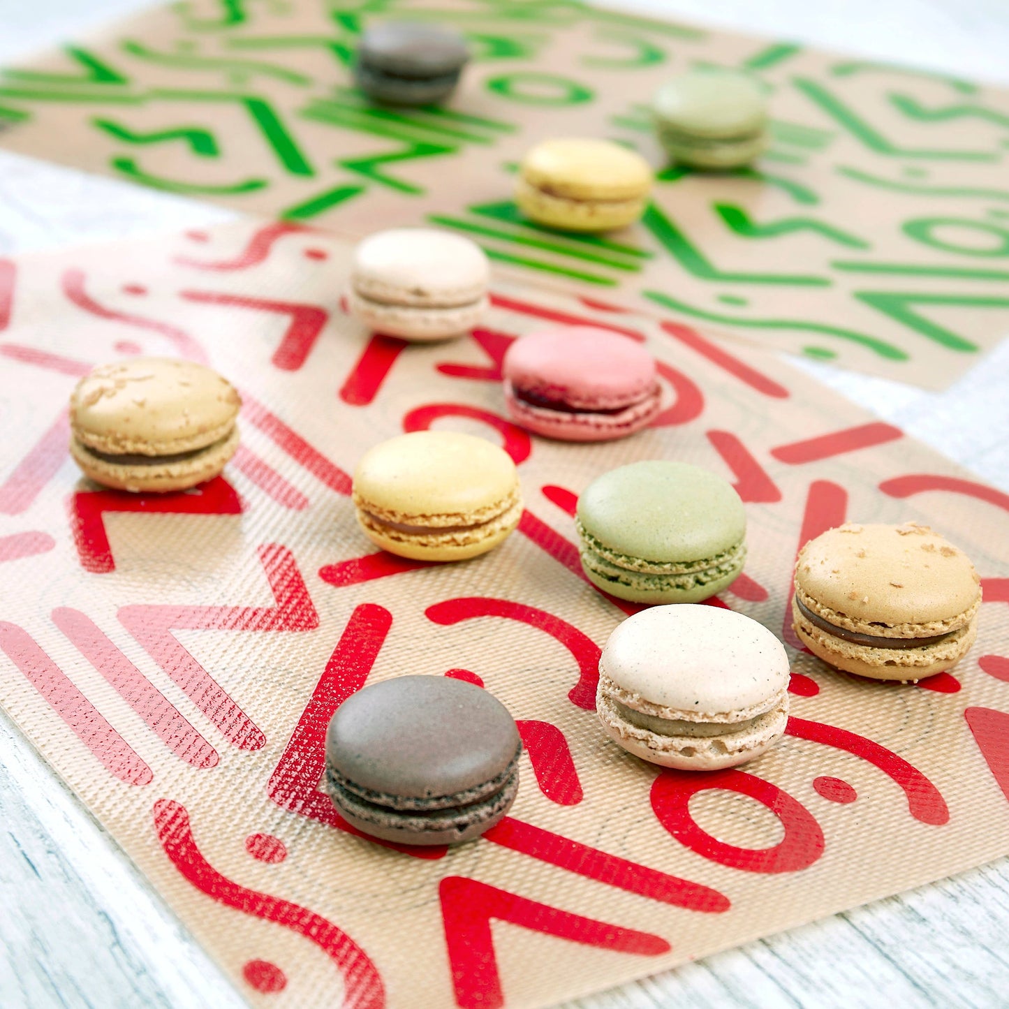 Silicone reusable baking mat