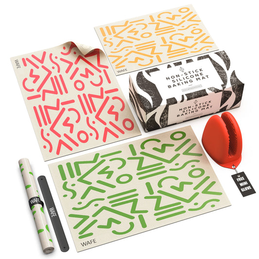 Silicone reusable baking mat