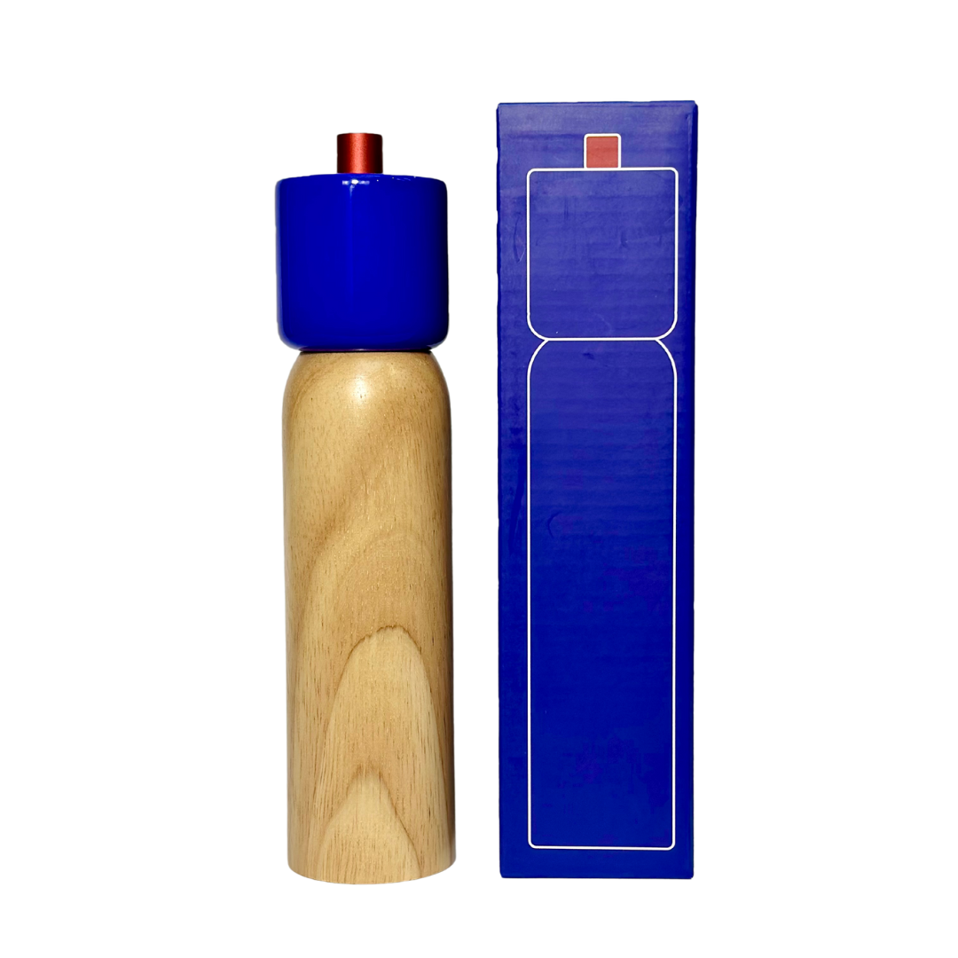 Salt & Pepper Grinder - Navy & Red - House of Squirrel