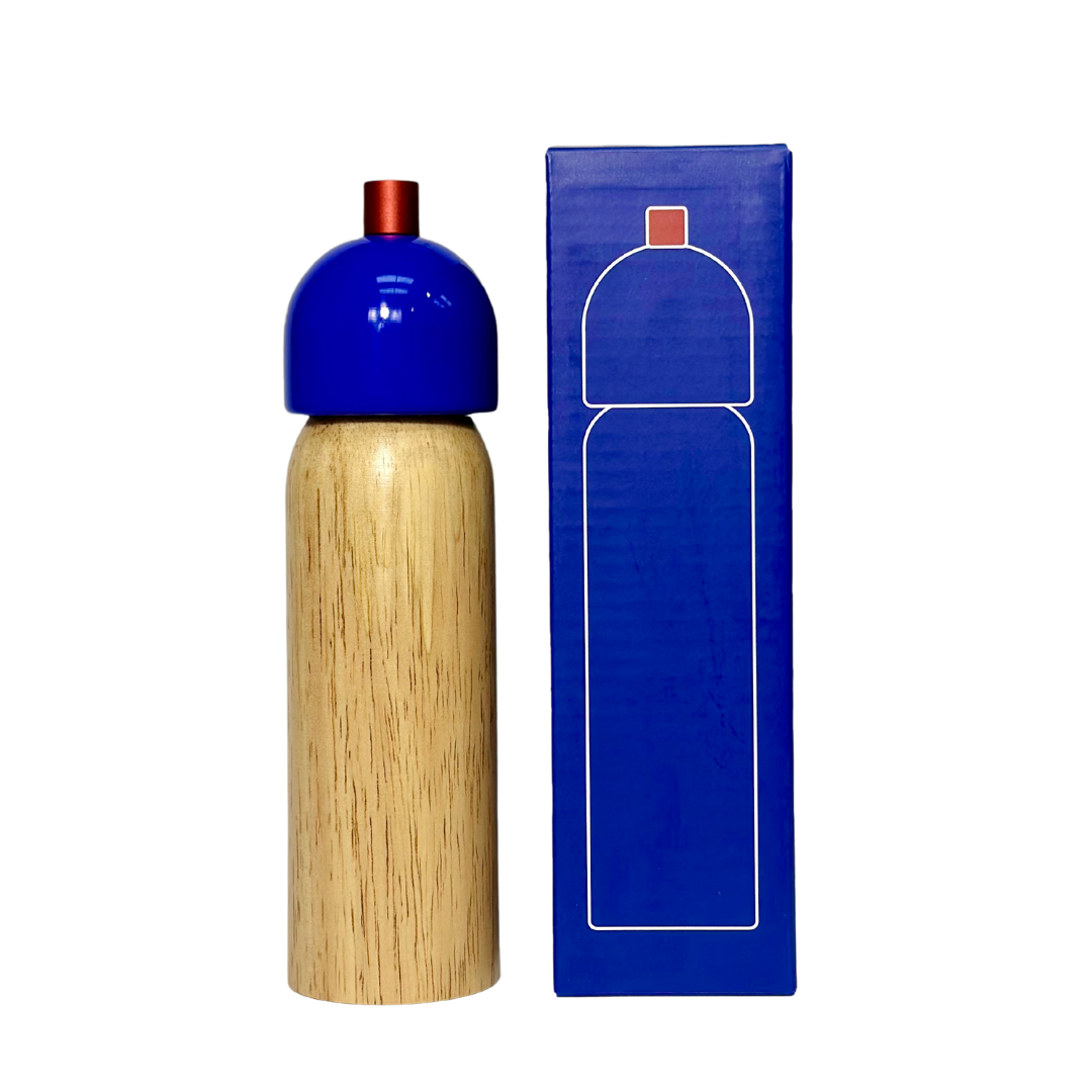 Salt & Pepper Grinder - Navy & Red - House of Squirrel