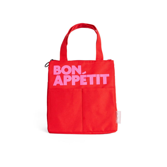 Bon Appetit Lunch Bag Red Lunch Bag