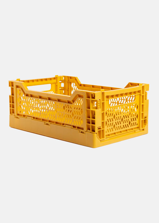 LempiKasa Crate - Mustard Yellow
